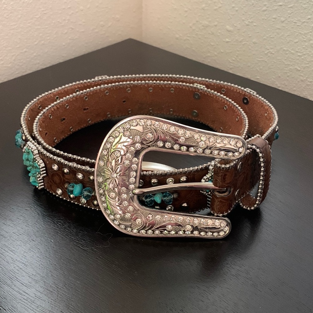Western Leather Belt
